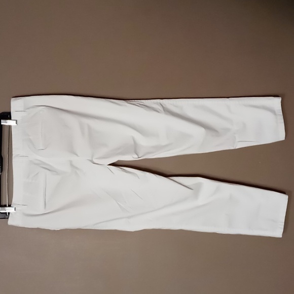 Talbots White Relaxed Chinos Size 8 - Picture 2 of 5